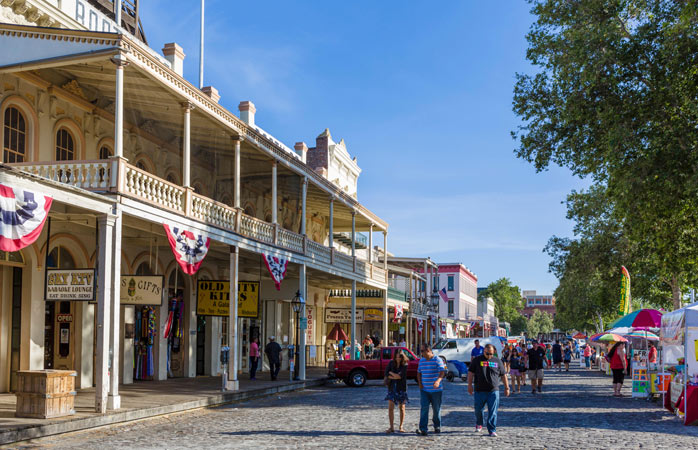 A walk through US history in Sacramento's Old Town