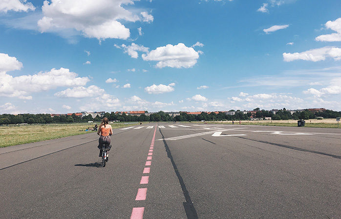 Tempelhofer Feld, an out-of-the-ordinary park