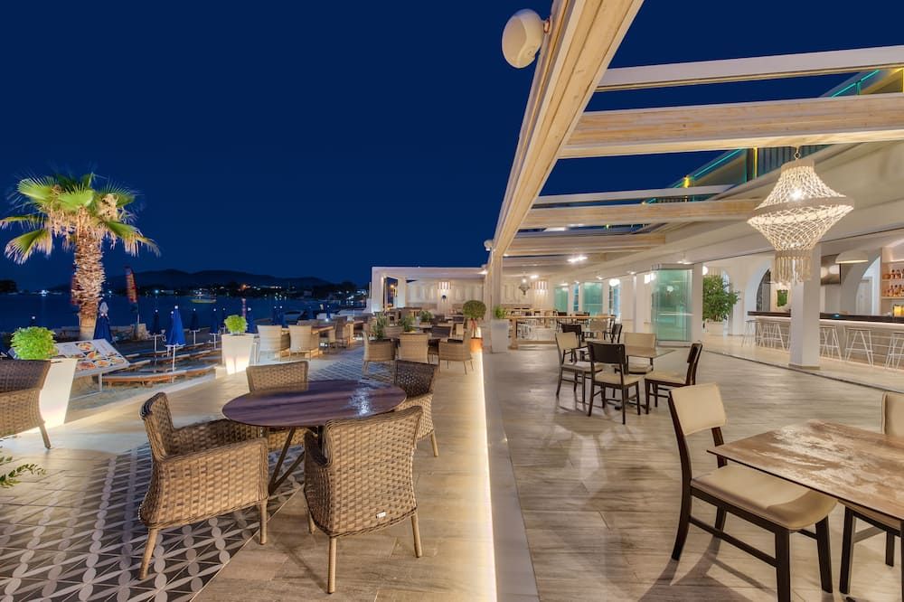 Sun Loungers Phoenix Beach Hotel Tsilivi Zakynthos Zante Greece