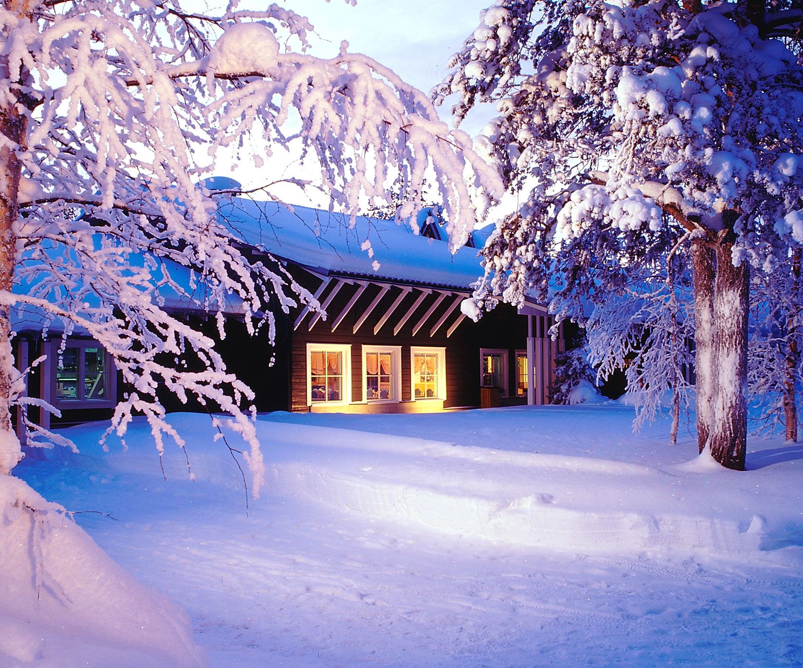 Cabin samperin savotta Circuit S jour Activit s Au coeur de la Laponie H tel Samperin Savotta Finlande
