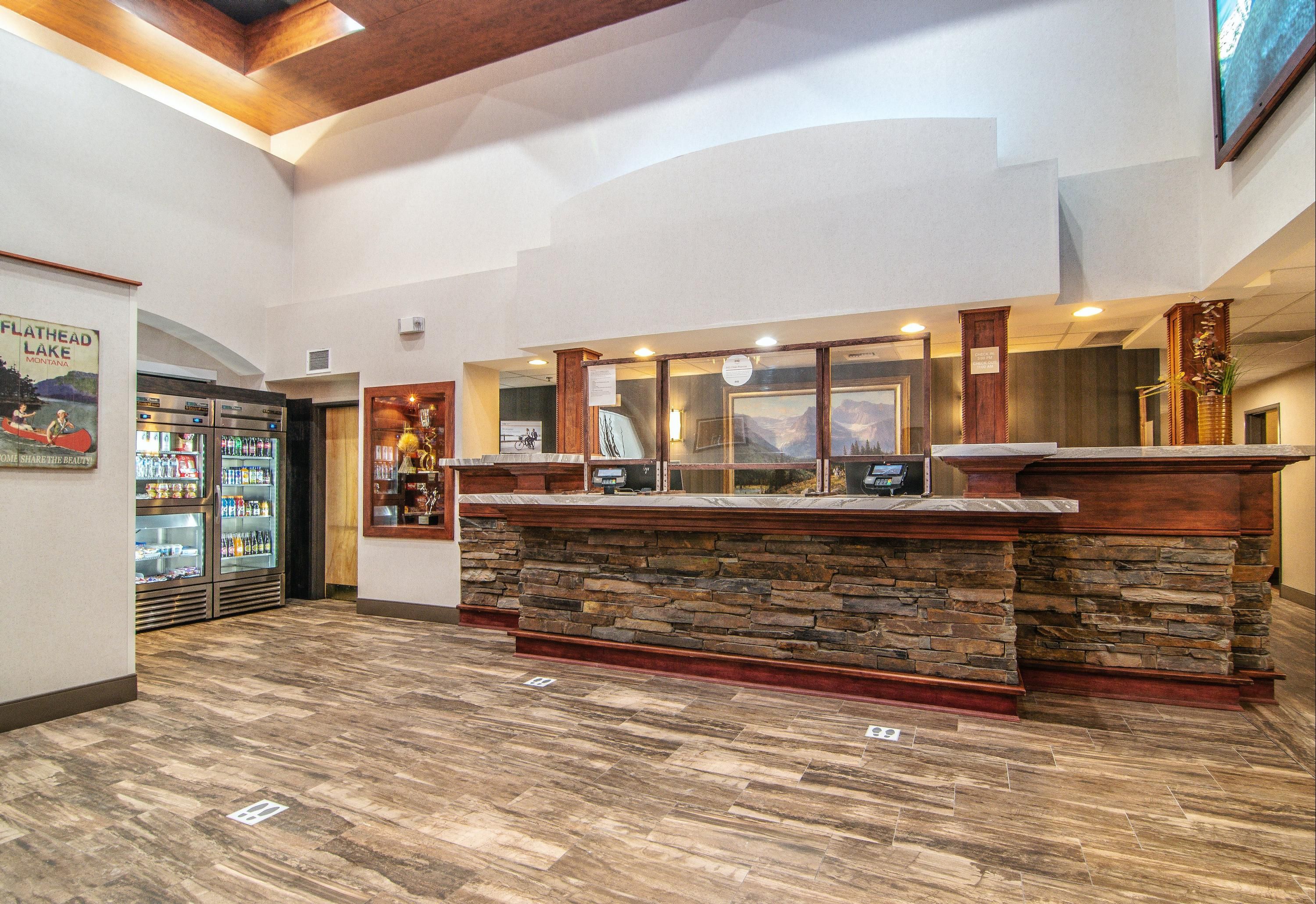 Front desk