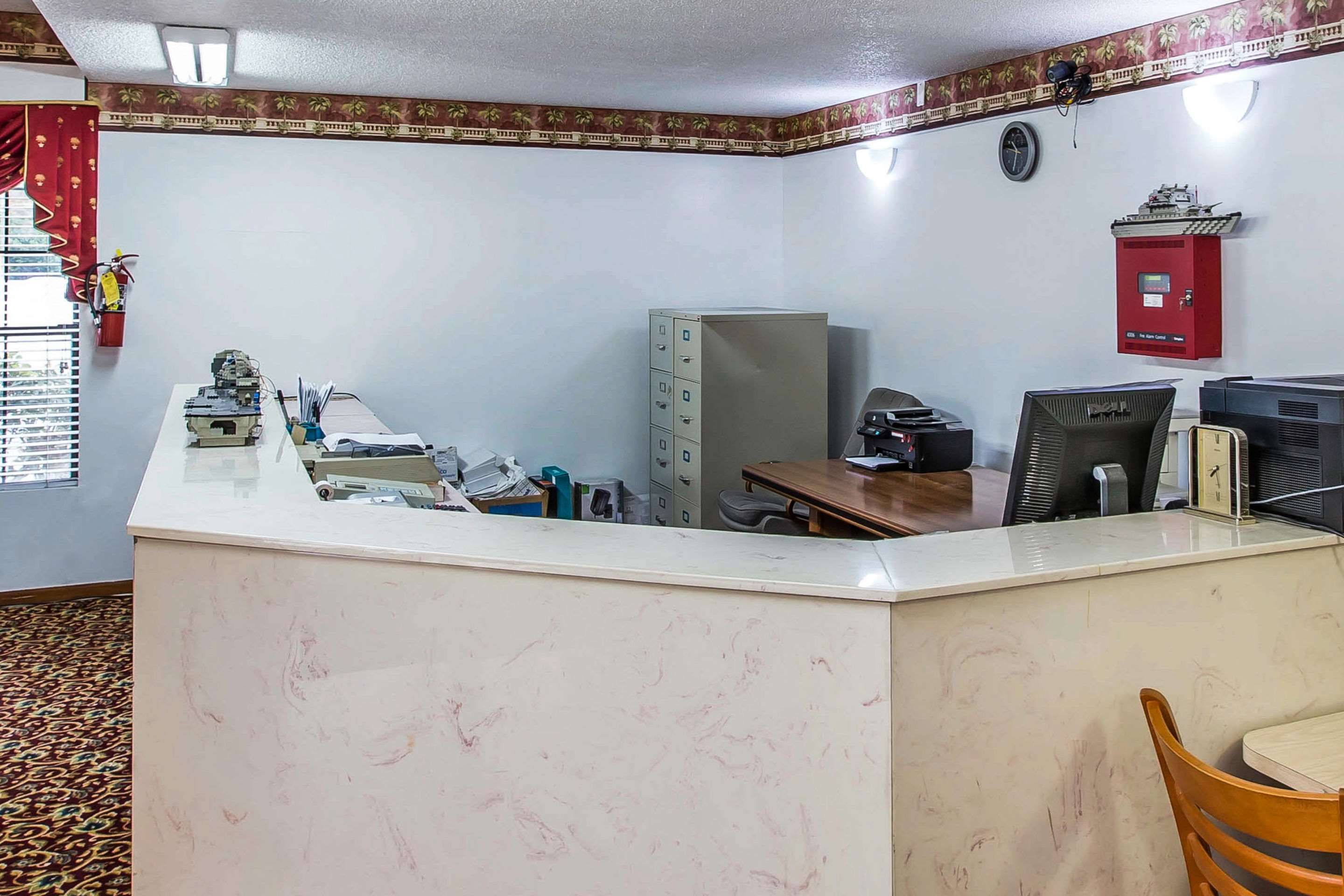 Front desk
