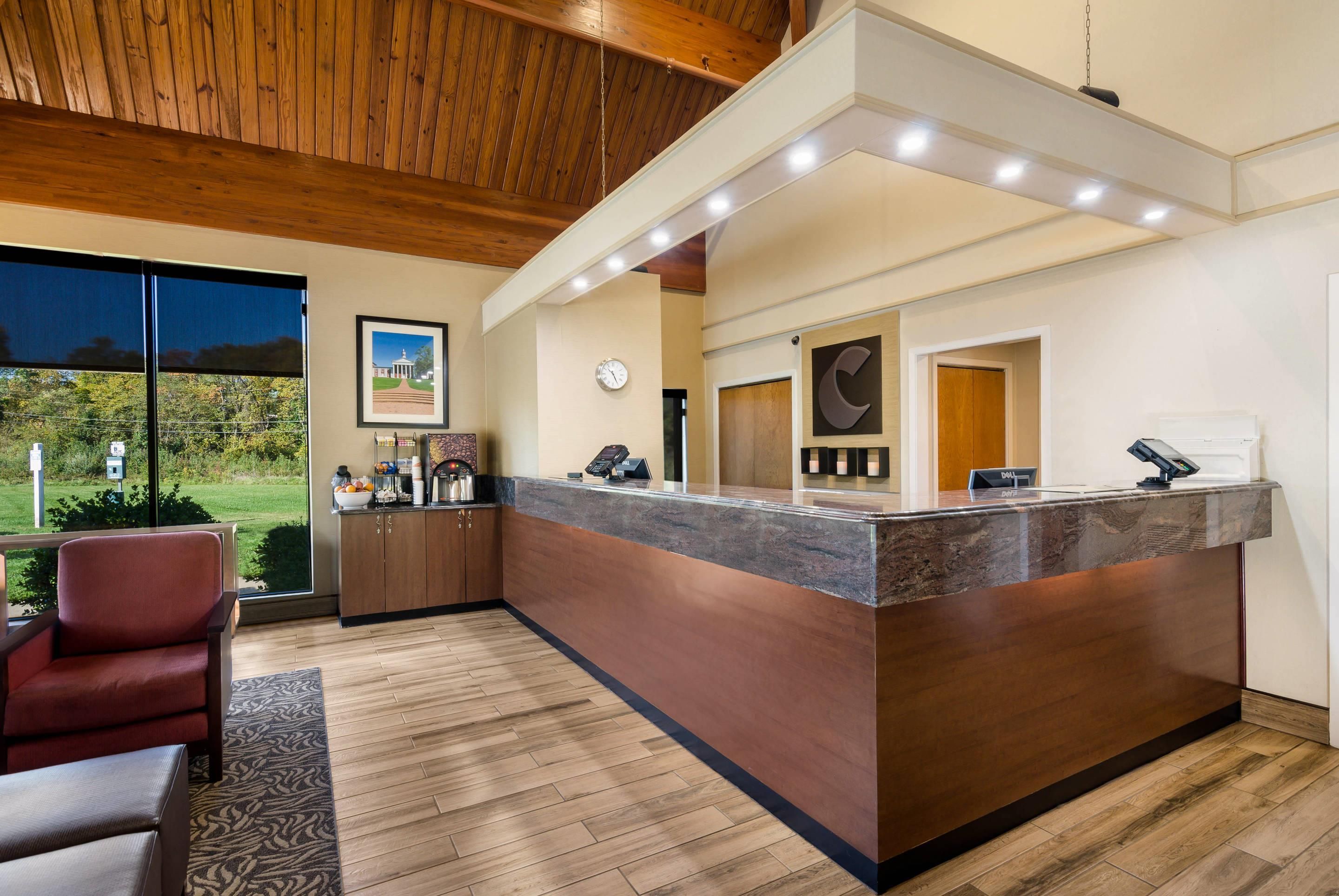 Front desk