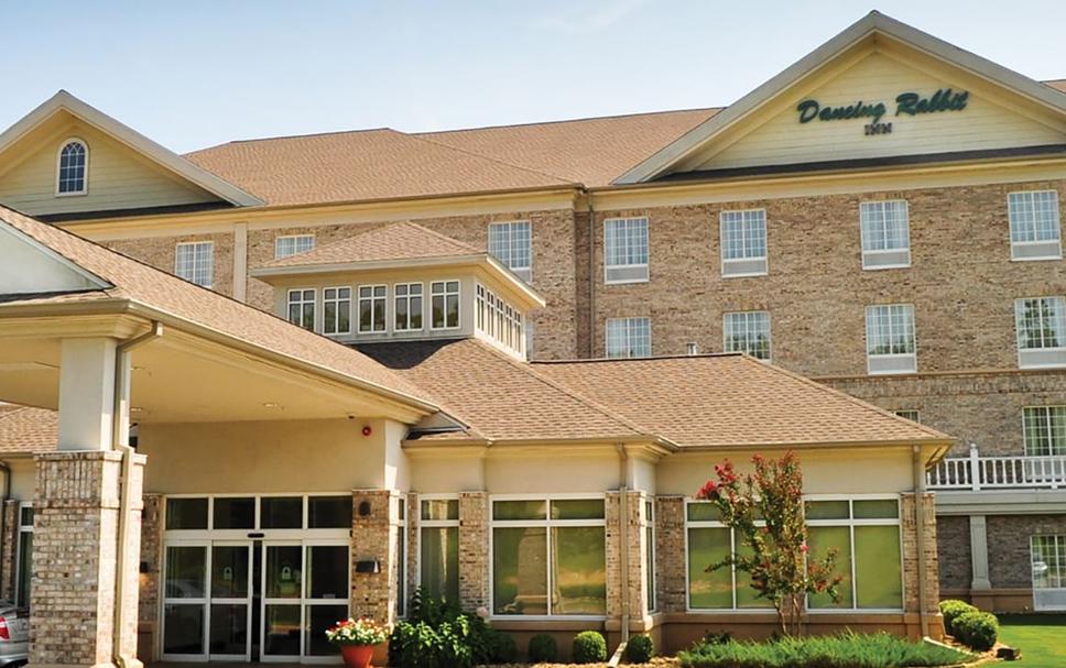 What makes the Dancing Rabbit Hotel in Philadelphia MS special? Discover its unique features and charm.